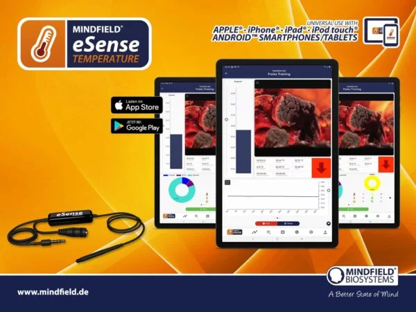 eSense Temperature Stress-Thermometer mit App