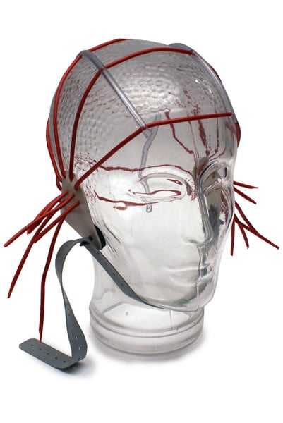 EEG Haube in rot